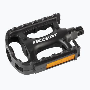 ACCENT Range bicycle pedals black