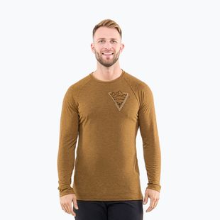Men's thermal longsleeve Viking Andali brown
