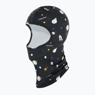 Children's balaclava Viking Kenai black/white