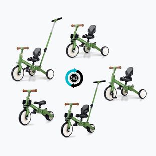Balance bike Milly Mally 5w1 Optimus Max green