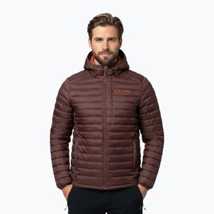 Men's down jacket Alpinus Kiruna brown