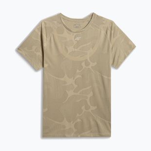Men's training T-shirt 4F Athletic FNK M1777 beige