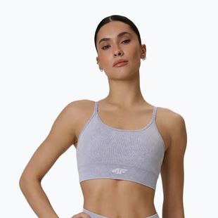 Training bra 4F Solar Punk F203 violet allover