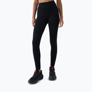 Women's training leggings 4F Multiactive FNK F420 deep black