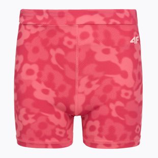Children's shorts 4F The Color's Energy FNK F100 light pink allover