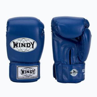 Boxing gloves WINDY Classic Synthetic Leather blue
