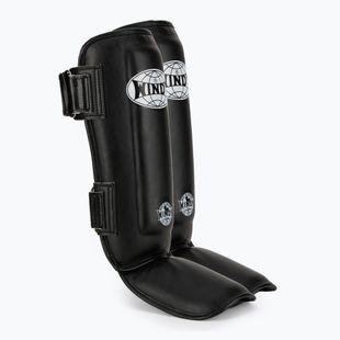 Tibia and foot protectors WINDY Classic Double Strap black