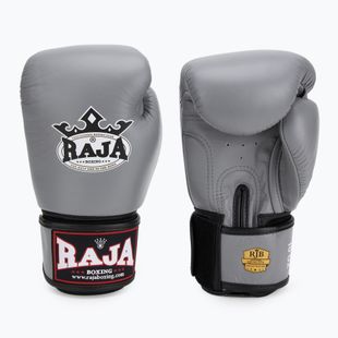 Boxing gloves RAJA BOXING Single Standard Genuine Leather grey