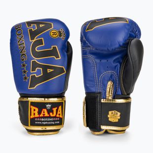 Boxing gloves RAJA BOXING Origin Standard Genuine Leather blue