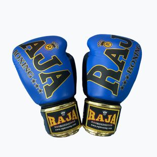 Boxing gloves RAJA BOXING Origin Standard Genuine Leather blue
