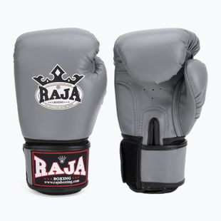 Boxing gloves RAJA BOXING Single Semi Leather grey