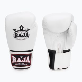 Boxing gloves RAJA BOXING Single Semi Leather white