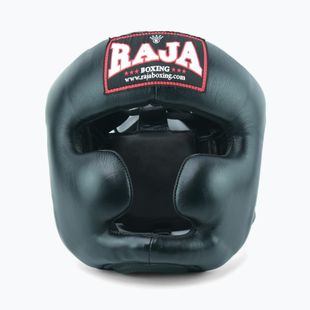Boxing helmet RAJA BOXING Semi Leather black