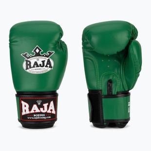 Boxing gloves RAJA BOXING Single Semi Leather green