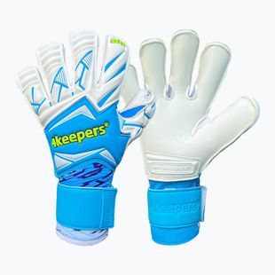 4keepers Force V1.25 FURY RF2G Jr children's goalkeeper gloves blue