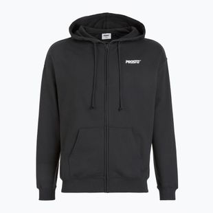 Men's sweatshirt PROSTO Hoodie Logo Zip black