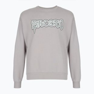 Men's sweatshirt PROSTO Graffiti washed gray