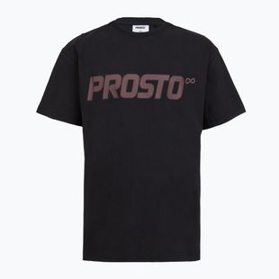 Men's T-shirt PROSTO Big Logo washed black