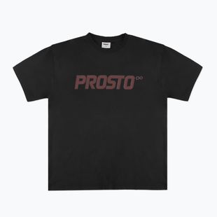 Men's T-shirt PROSTO Big Logo washed black