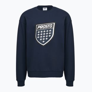 Men's sweatshirt PROSTO Big Shield Crewneck navy
