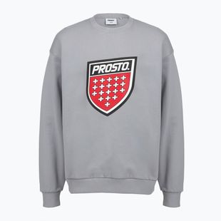 Men's sweatshirt PROSTO Big Shield Crewneck gray
