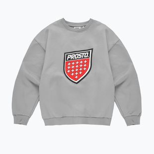 Men's sweatshirt PROSTO Big Shield Crewneck gray