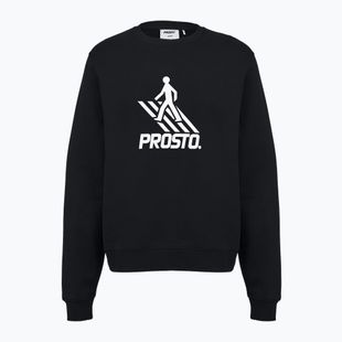 Men's sweatshirt PROSTO Crossing Crewneck black