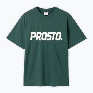 Men's T-shirt PROSTO Big Log bottle green