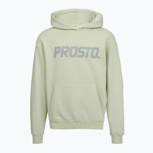 Men's sweatshirt PROSTO Hoodie Big Log mint green