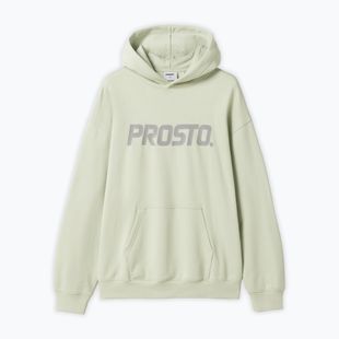 Men's sweatshirt PROSTO Hoodie Big Log mint green