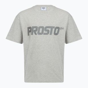 Men's T-shirt PROSTO Big Log grey/melange