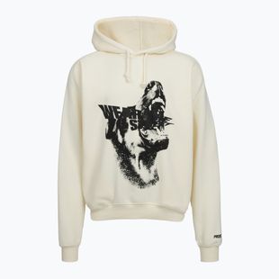 Men's sweatshirt PROSTO Hoodie Bark off white