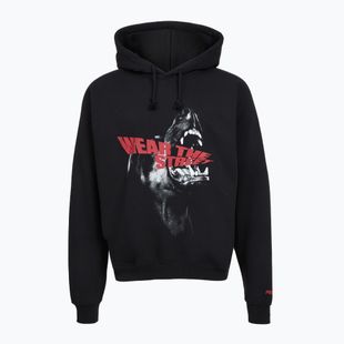 Men's sweatshirt PROSTO Hoodie Bark black