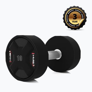 HMS HPC dumbbell 1 pcs. 10 kg black