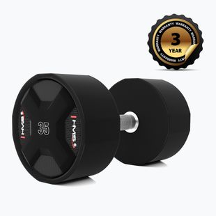 HMS HPC dumbbell 1 pcs. 35 kg black