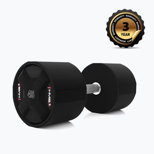 HMS HPC dumbbell 1 pcs. 45 kg black