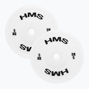 PE Olympic weight HMS TPP05 2 x 5 kg white
