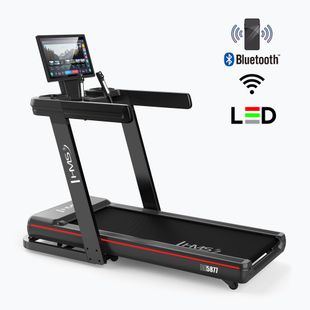 HMS electric treadmill BE5877 black