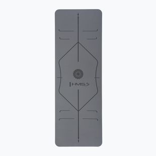 Yoga mat HMS YM10 gray