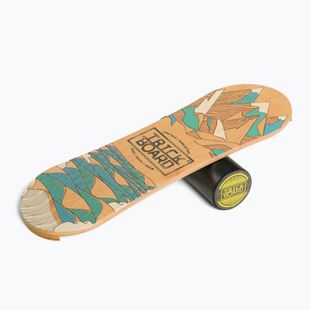 Trickboard Classic All Season beige and blue balance board TB-17179