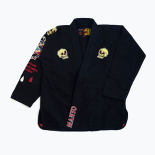GI for men's Brazilian jiu-jitsu MANTO Coral MNG981_BLK