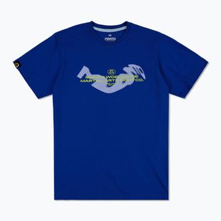 MANTO Halftone T-shirt navy blue