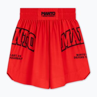 Men's boxing shorts MANTO Varsity red