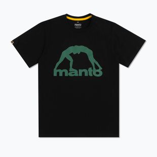 Men's T-shirt MANTO Vibe 25 black/green