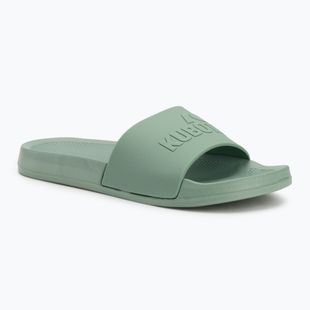 Kubota Basic Plain women's flip-flops pastel green