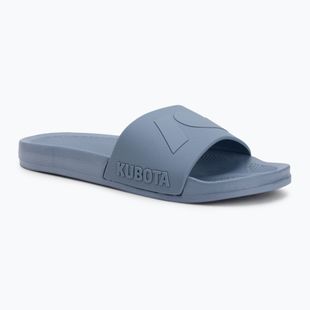Kubota Basic Plain Signet flip-flops blue