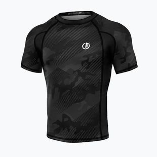 Men's rashguard Octagon Legion Premium black line camo