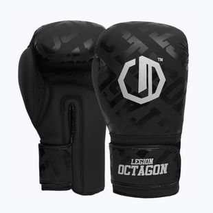 Boxing gloves Octagon Legion Eclipse black/silver