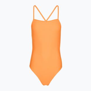 Ladies' one-piece swimsuit Clap Dwuwarstwowy Wiązany summer orange