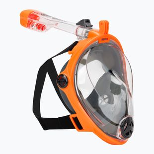AQUA-SPEED Spectra 2.0 full face mask for snorkelling black/orange